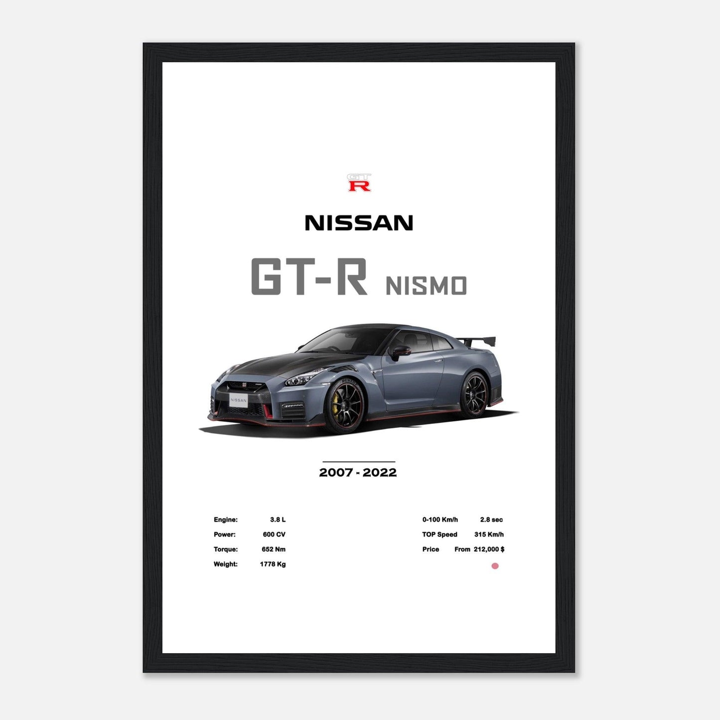 Nissan GT-R Nismo -Poster