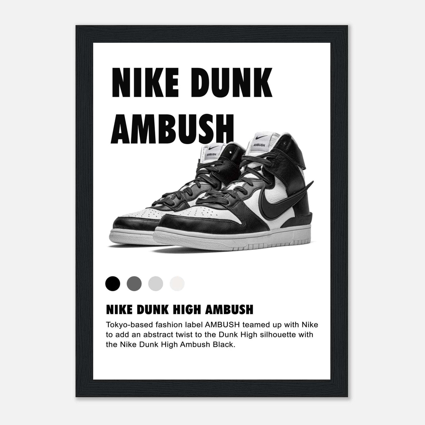 Nike Dunk Ambush -Poster