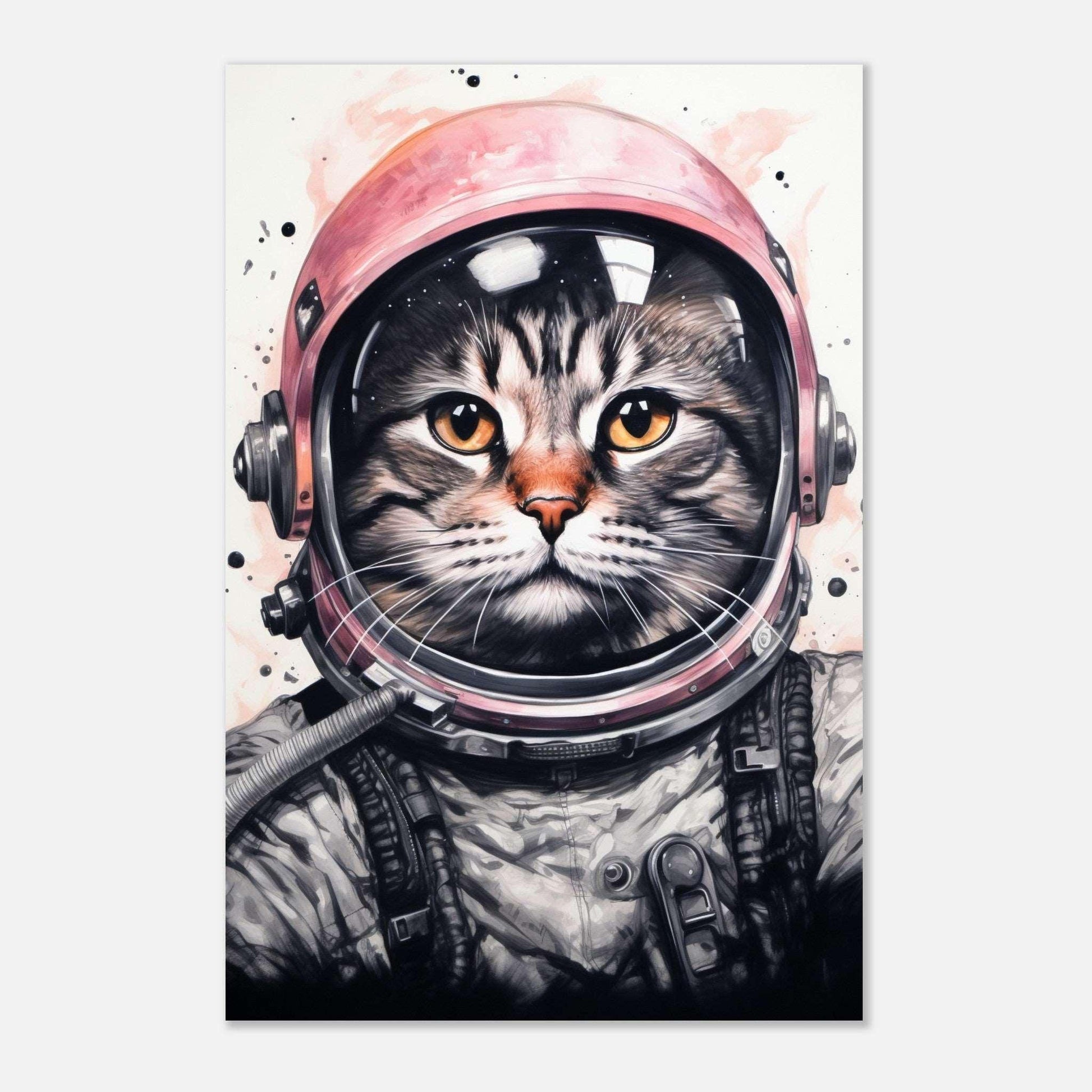 A Cat in a space suit -Poster