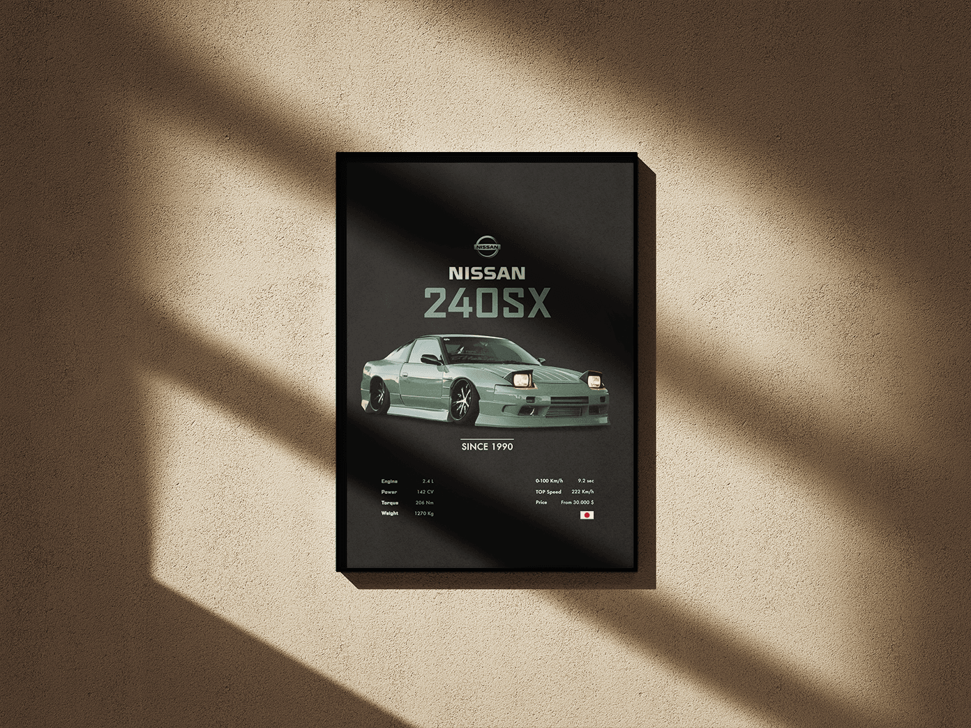 Nissan 240SX - Go4Posters