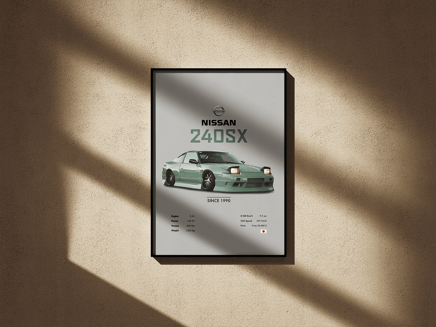 Nissan 240SX - Go4Posters