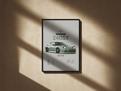 Nissan 240SX - Go4Posters