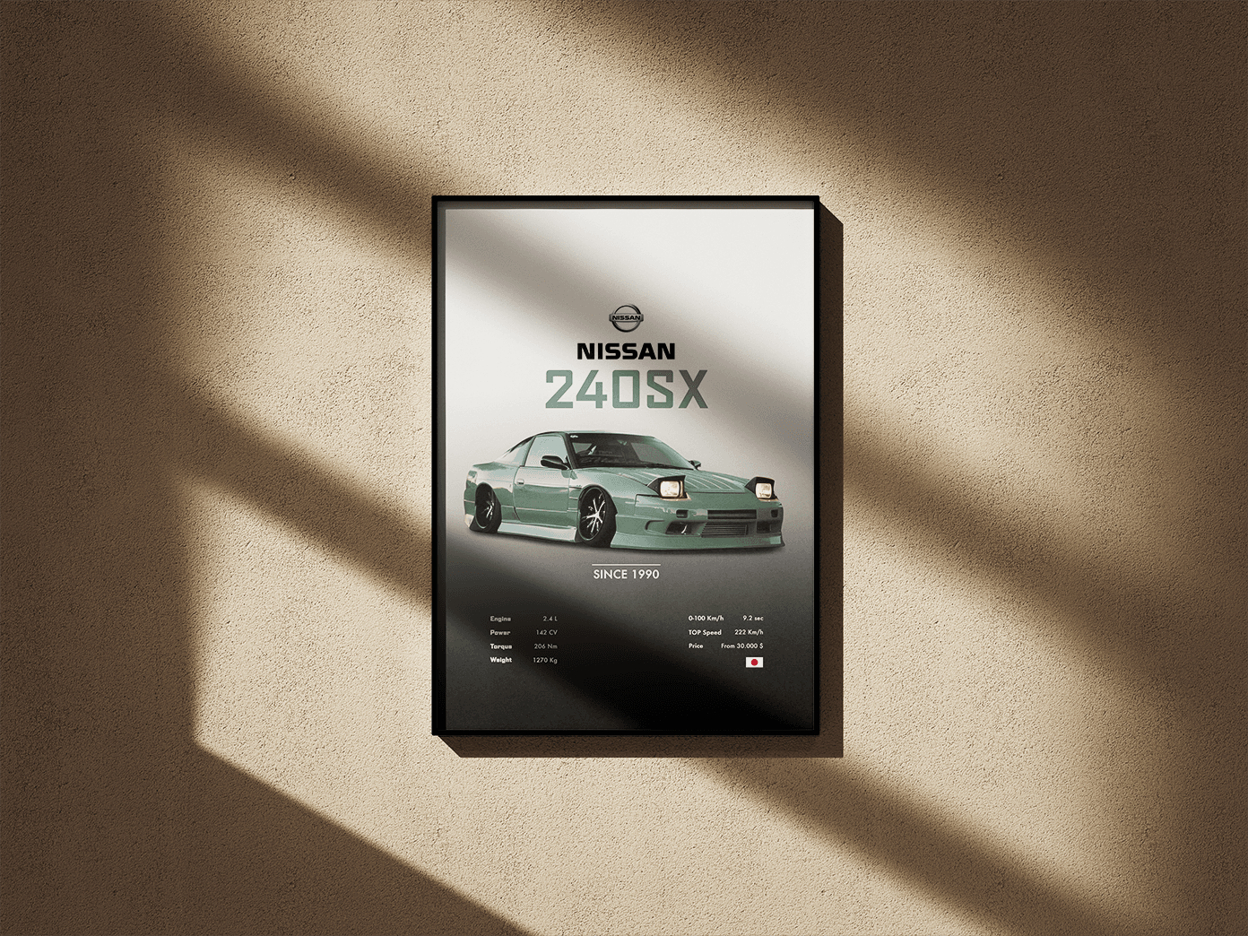 Nissan 240SX - Go4Posters
