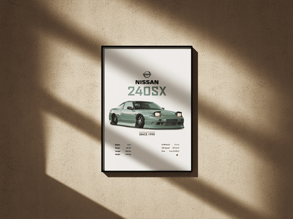 Nissan 240SX - Go4Posters