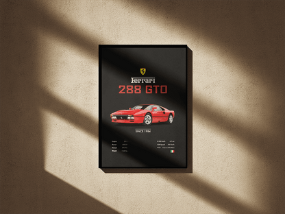 Ferrari 288 GTO - Go4Posters
