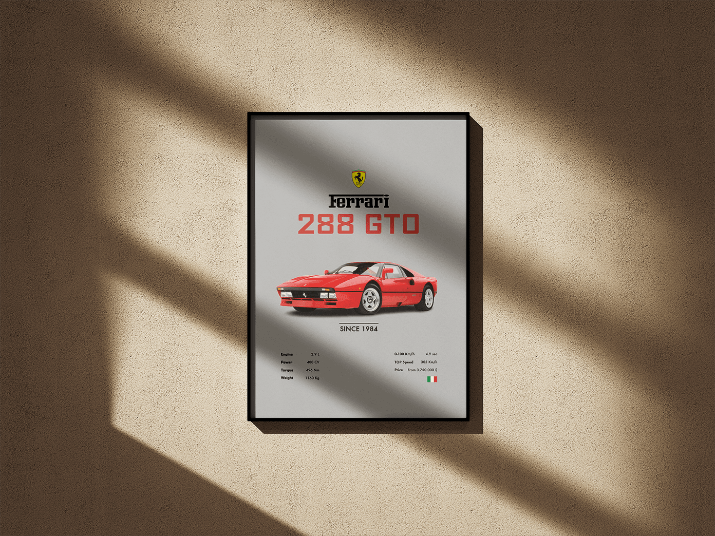 Ferrari 288 GTO - Go4Posters
