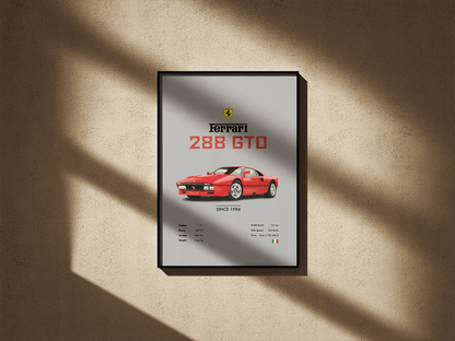 Ferrari 288 GTO - Go4Posters