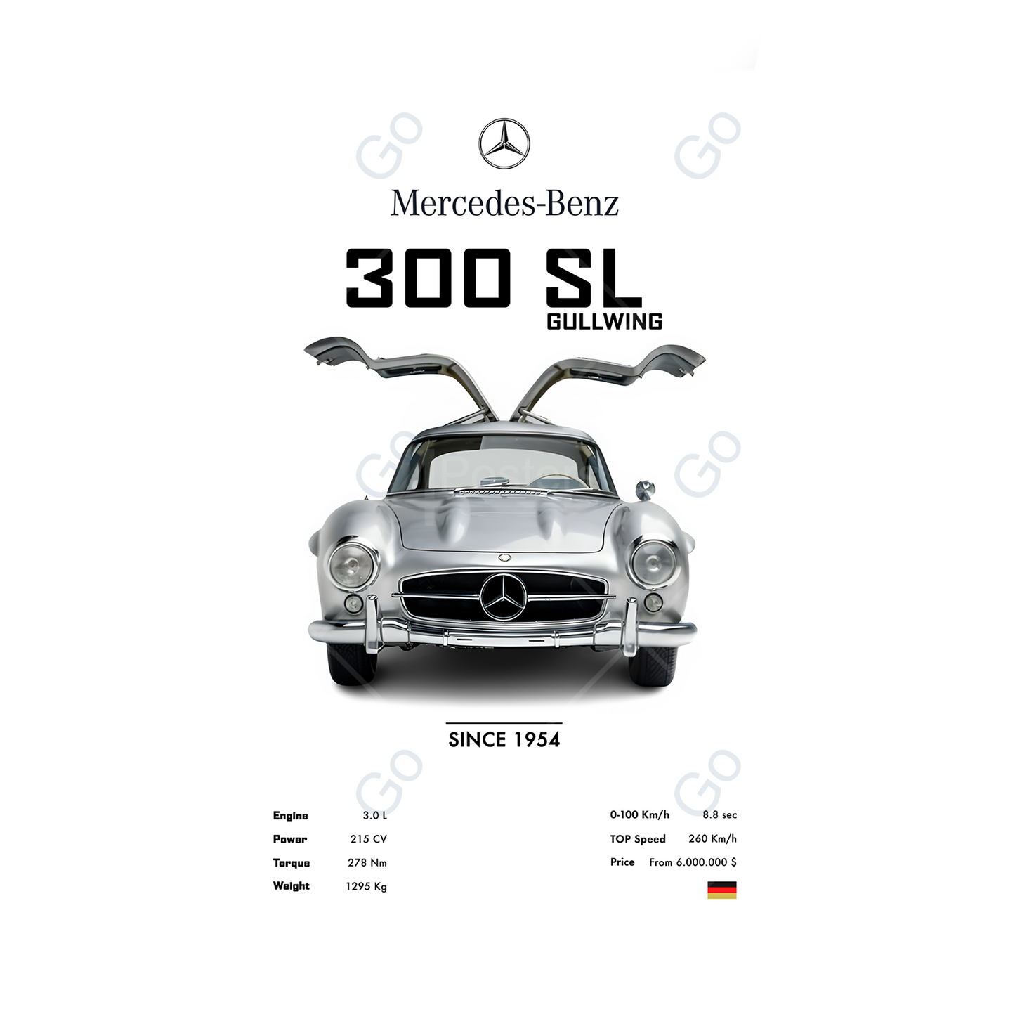 Mercedes Benz 300 SL Gullwing