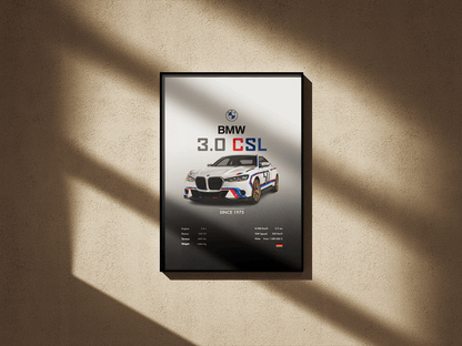 BMW 3.0 CSL - Go4Posters