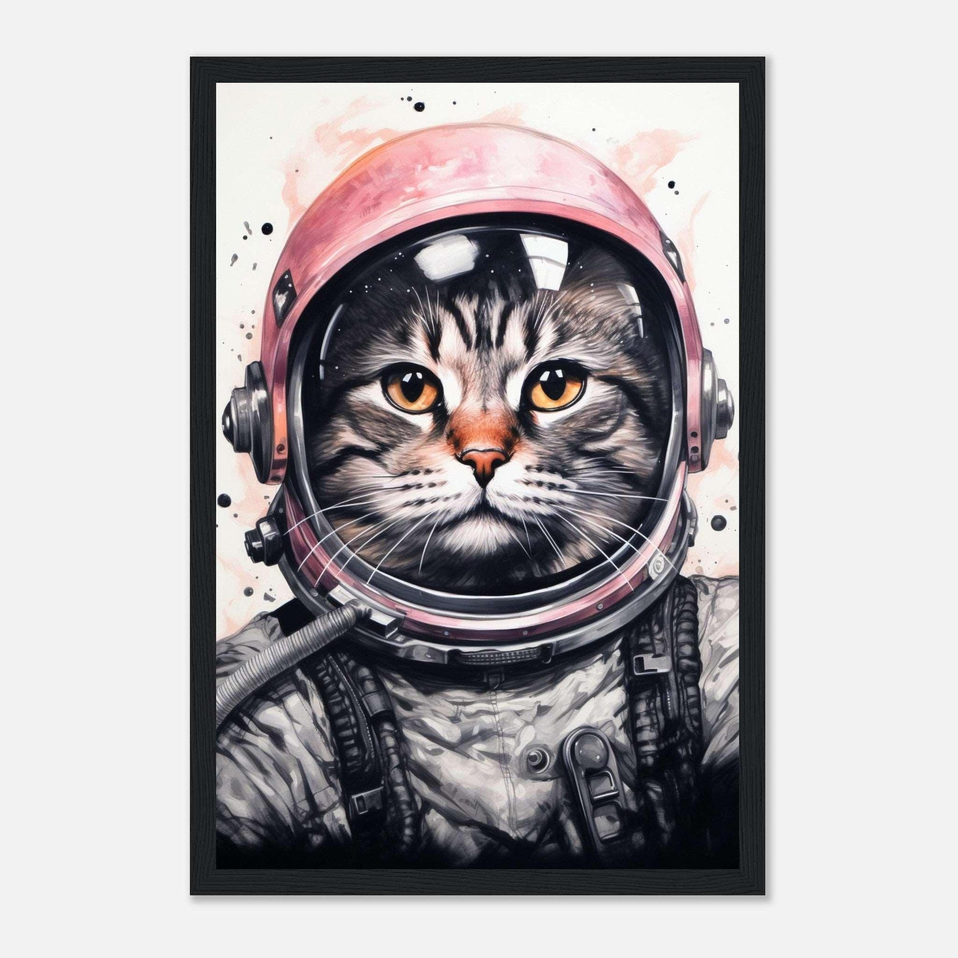 A Cat in a space suit -Poster