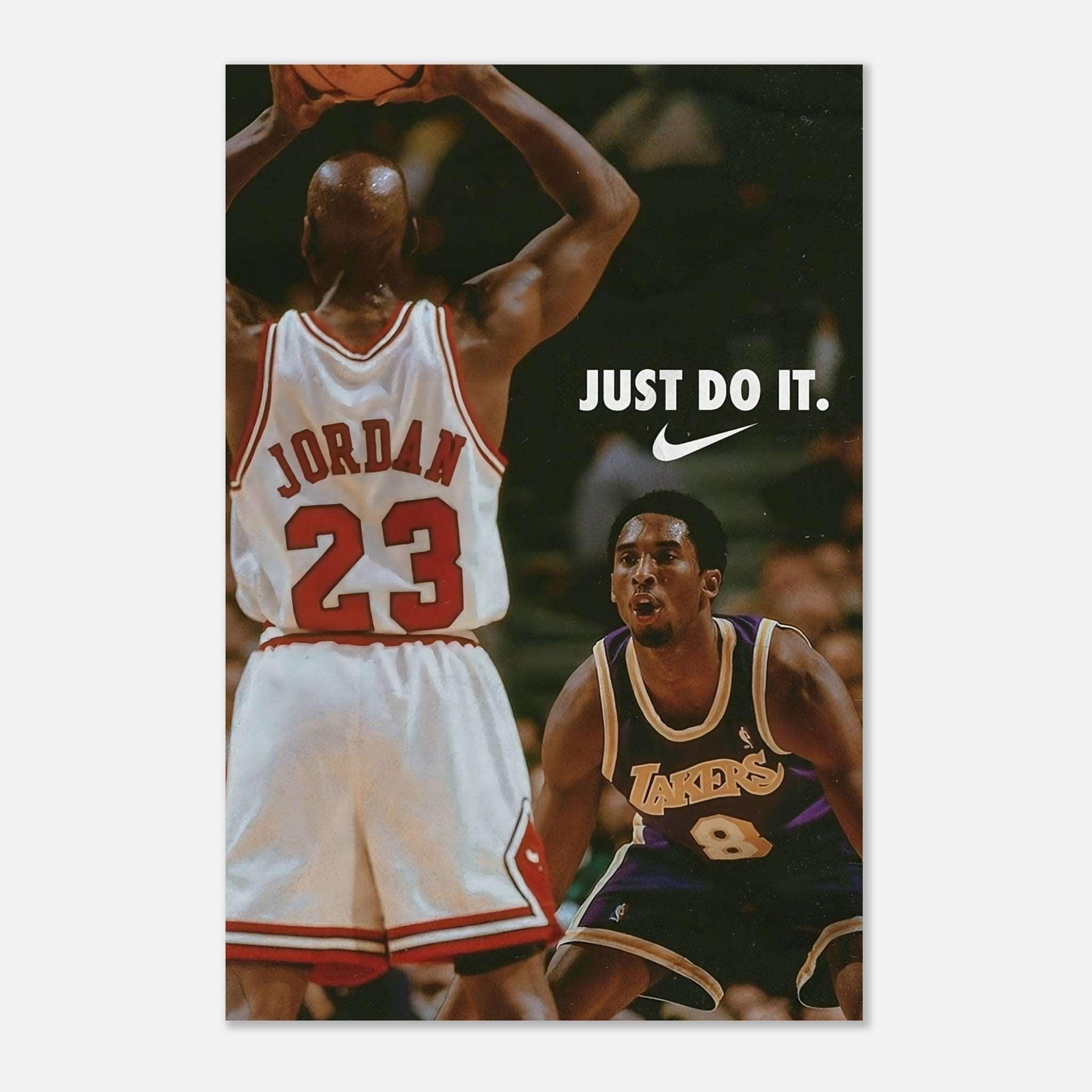 Michael Jordan X Kobe Bryant -Poster