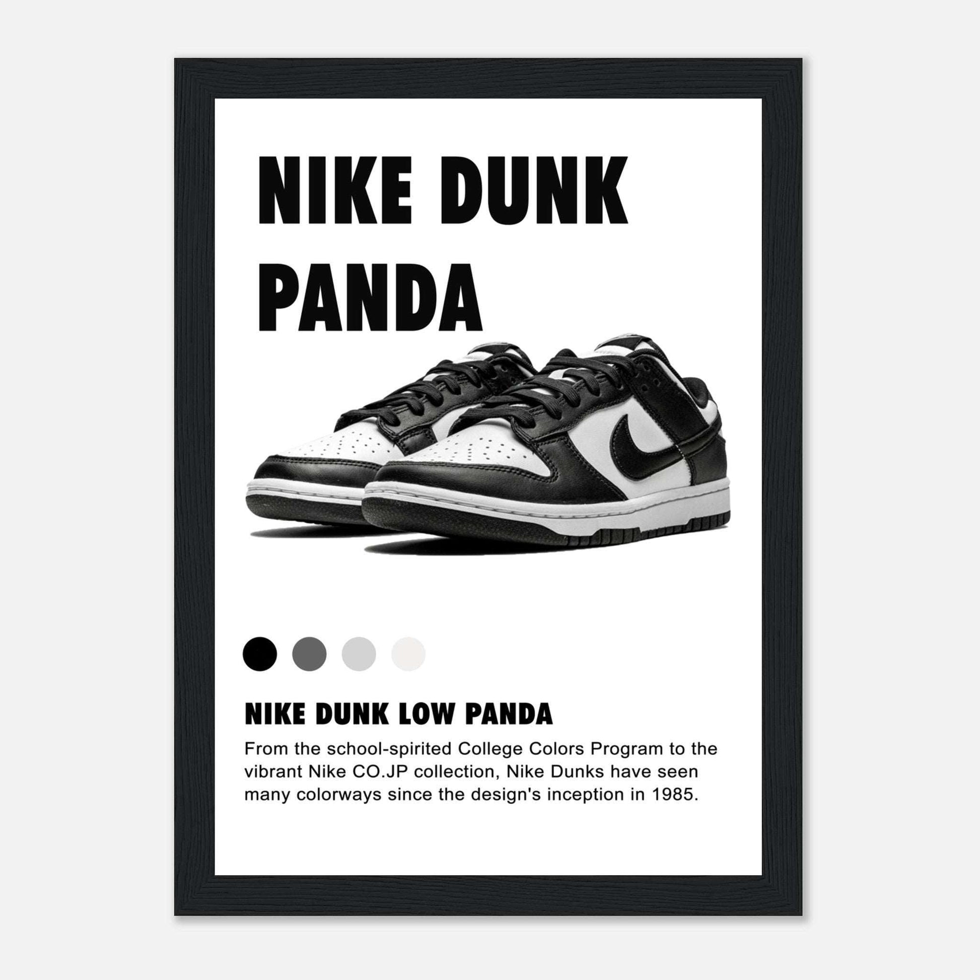 Nike Dunk Low Panda -Poster