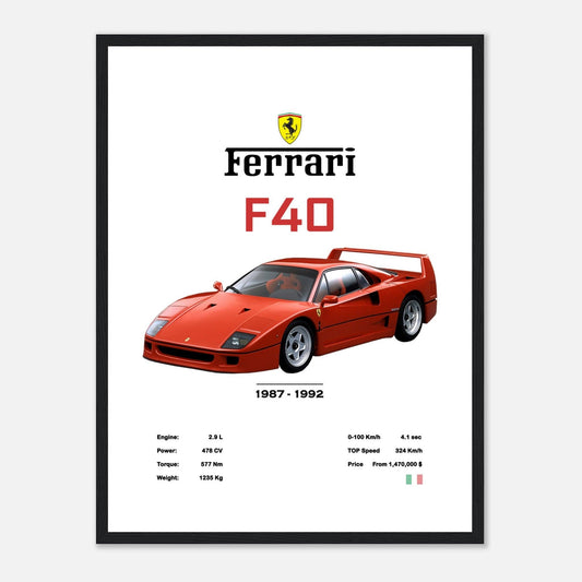 Ferrari F40 - Go4Posters