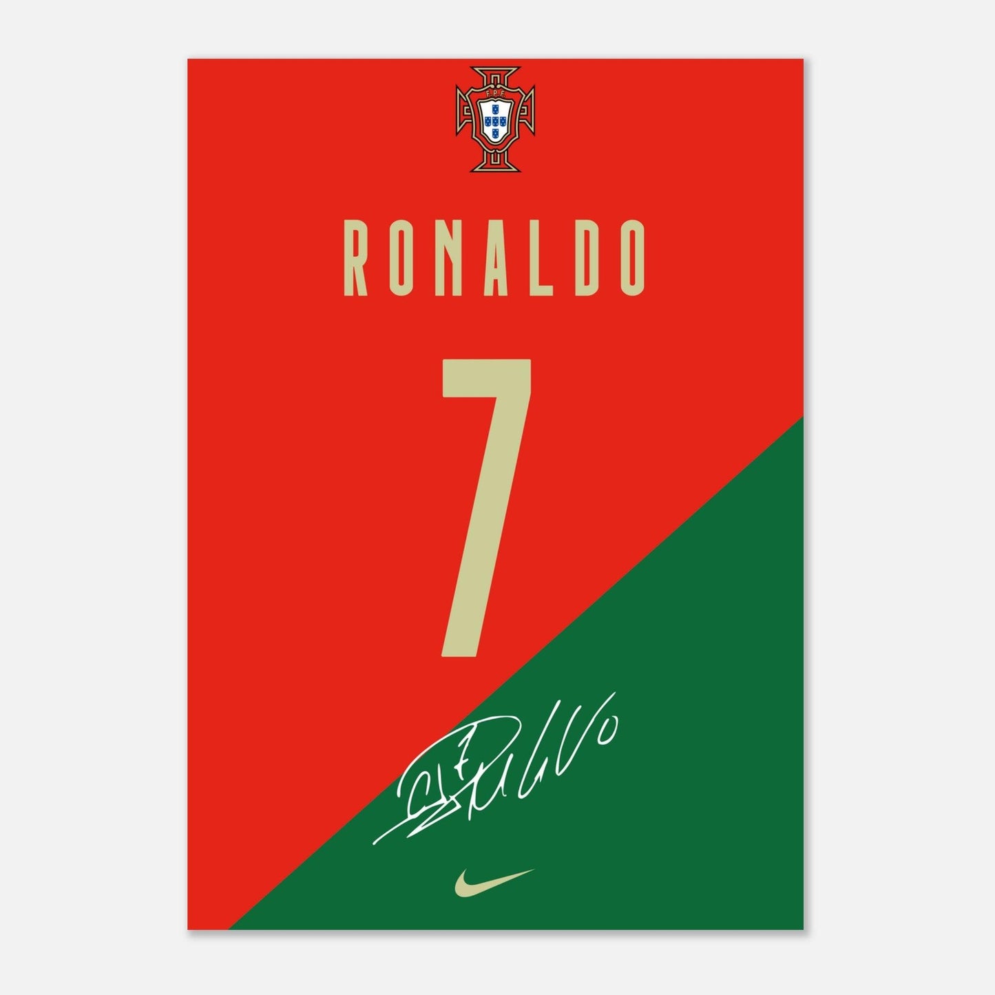 Cristiano Ronaldo Jersey Art, Portugal