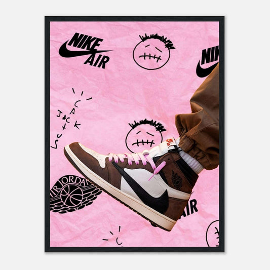 Travis Scott Jordan 1 Retro High OG SP -Poster