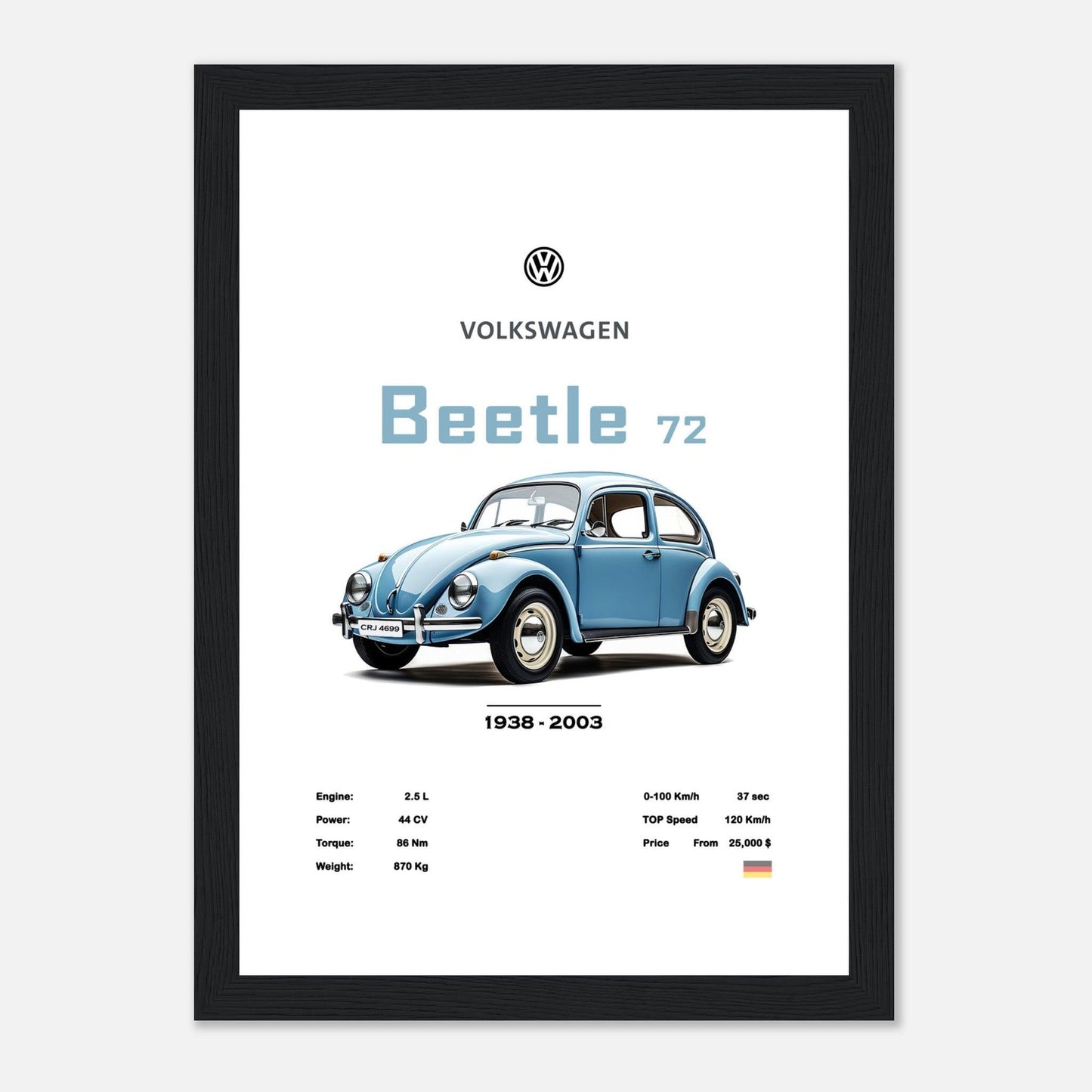 VW Beetle 72