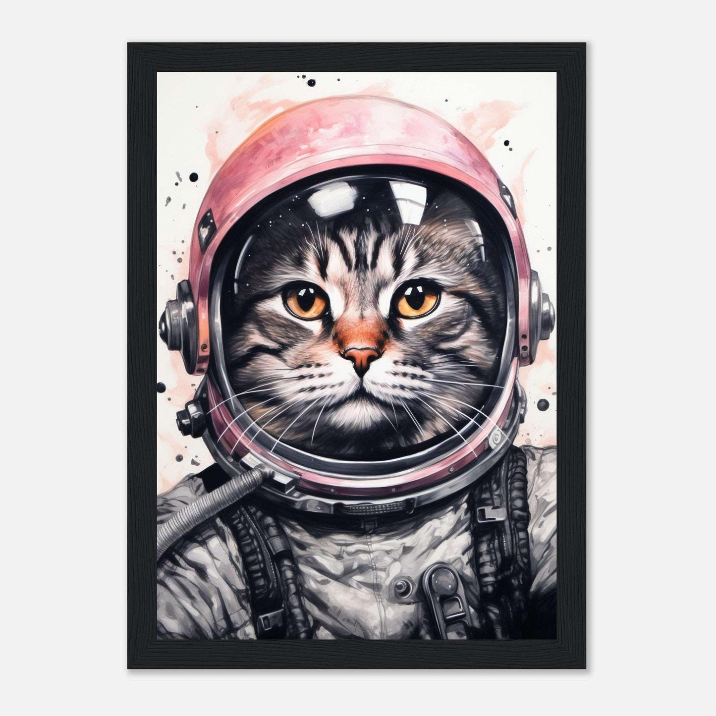 A Cat in a space suit -Poster