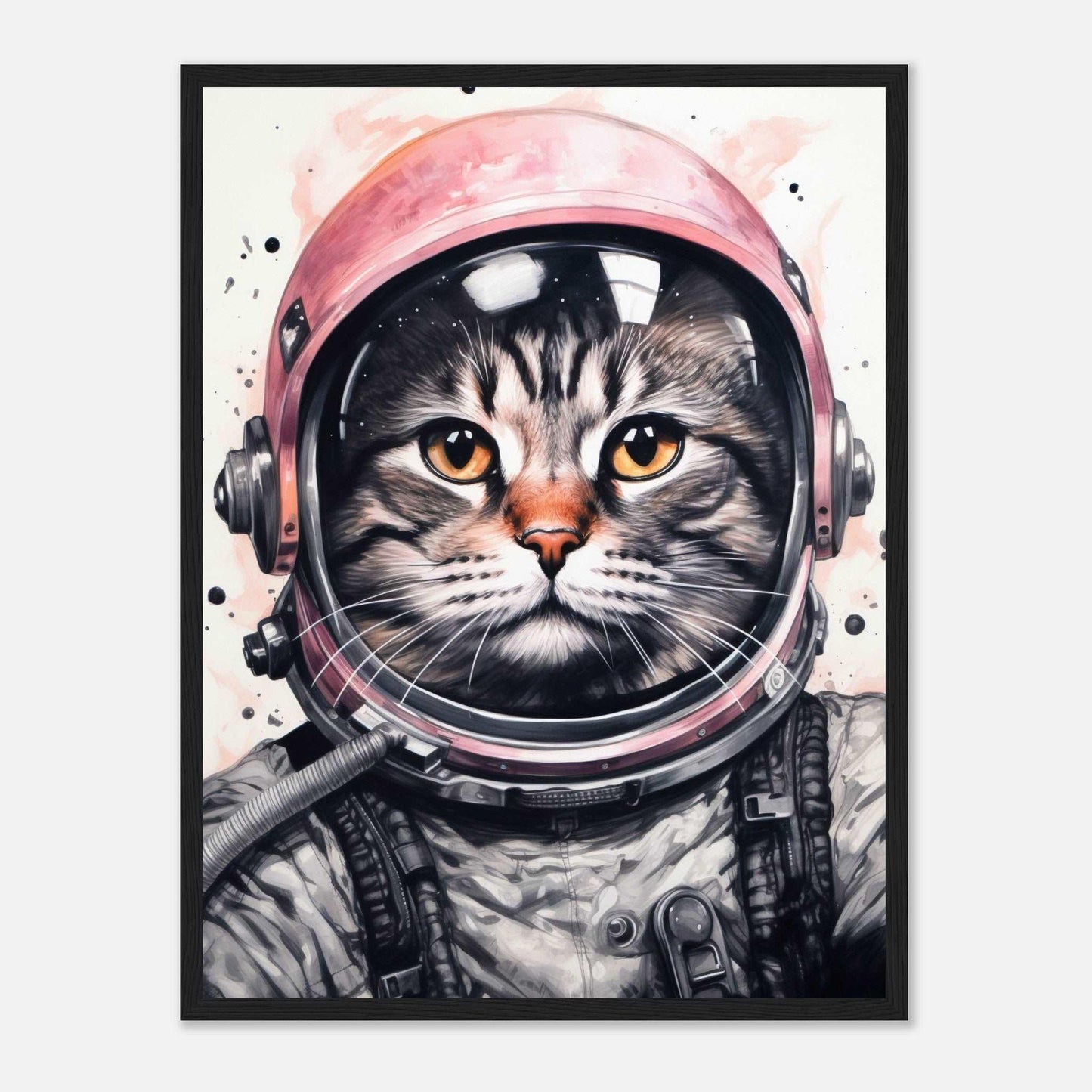 A Cat in a space suit -Poster