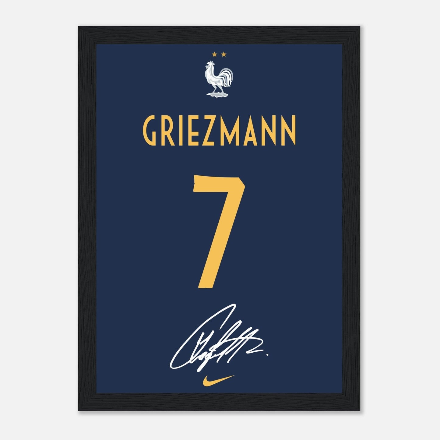 Antoine Griezmann Jersey Art, France