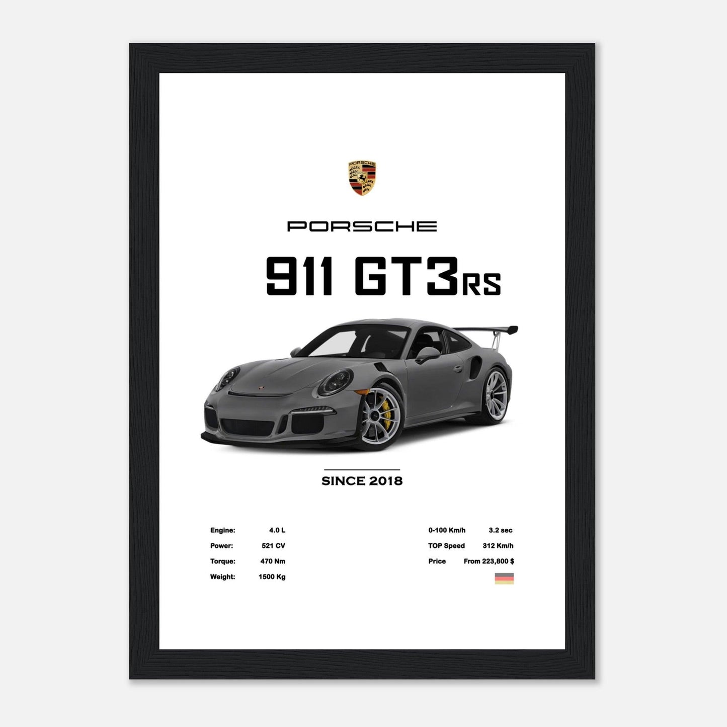 Porsche 911 GT3 RS - Go4Posters