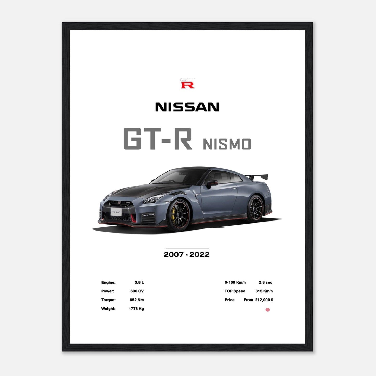 Nissan GT-R Nismo -Poster