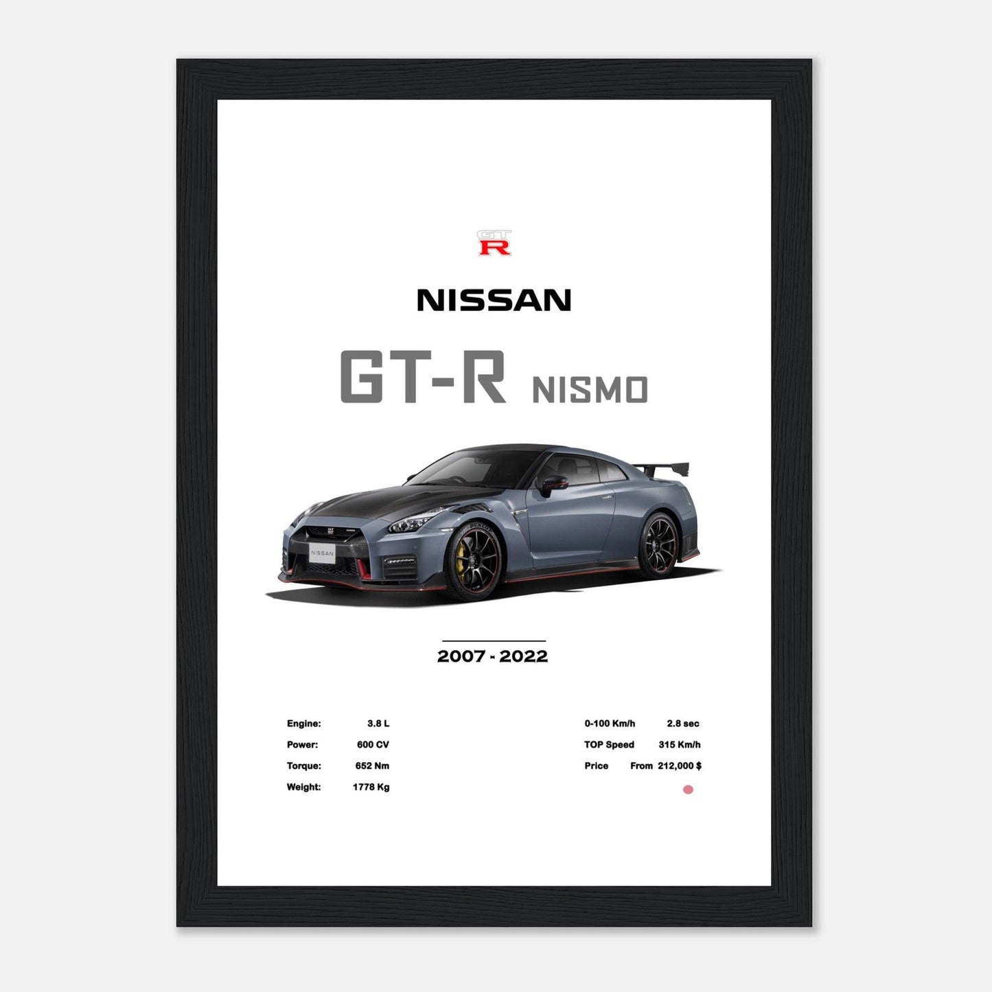 Nissan GT-R Nismo -Poster