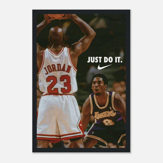 Michael Jordan X Kobe Bryant -Poster