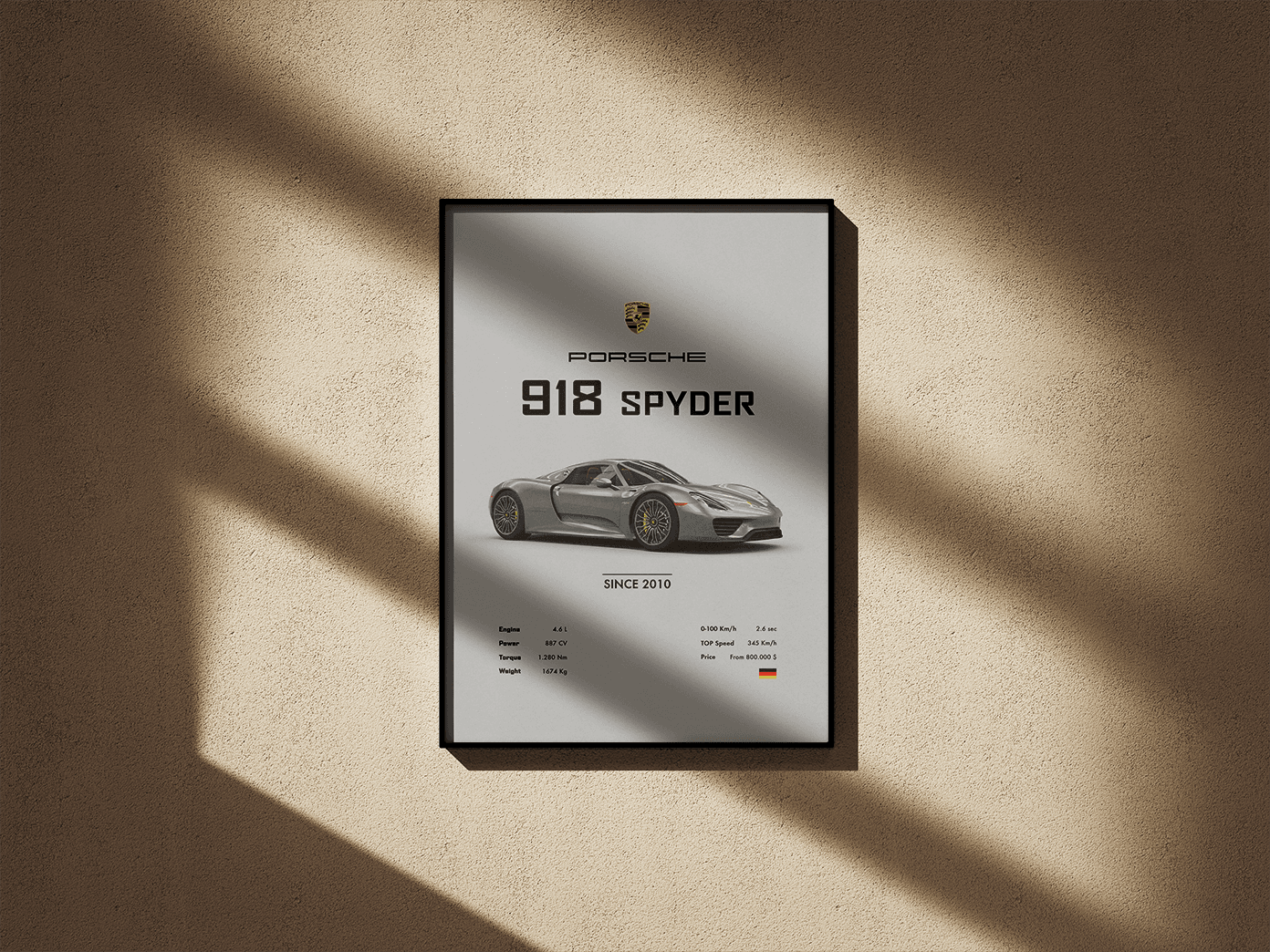 Porsche 918 Spyder - Go4Posters
