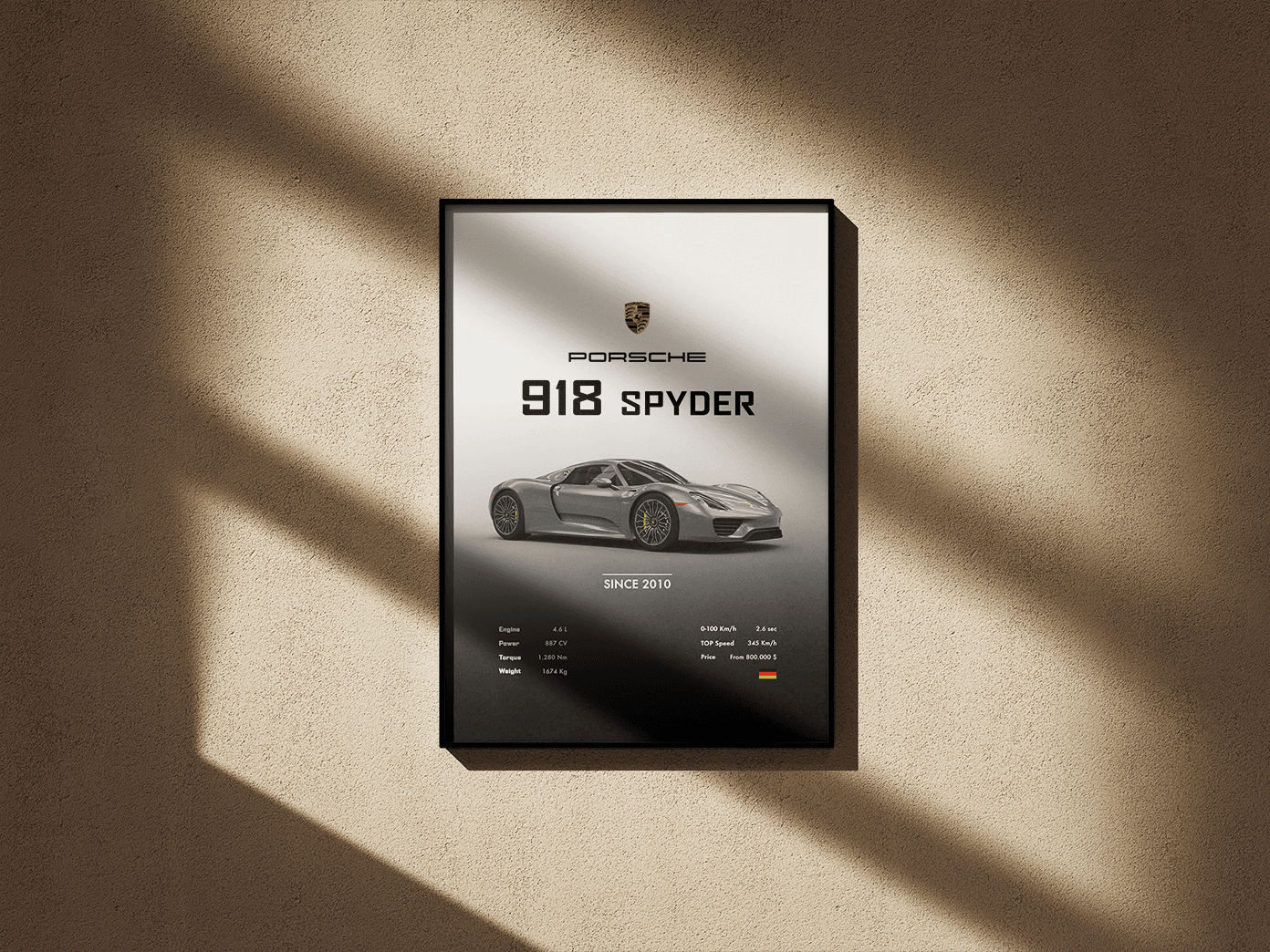 Porsche 918 Spyder - Go4Posters
