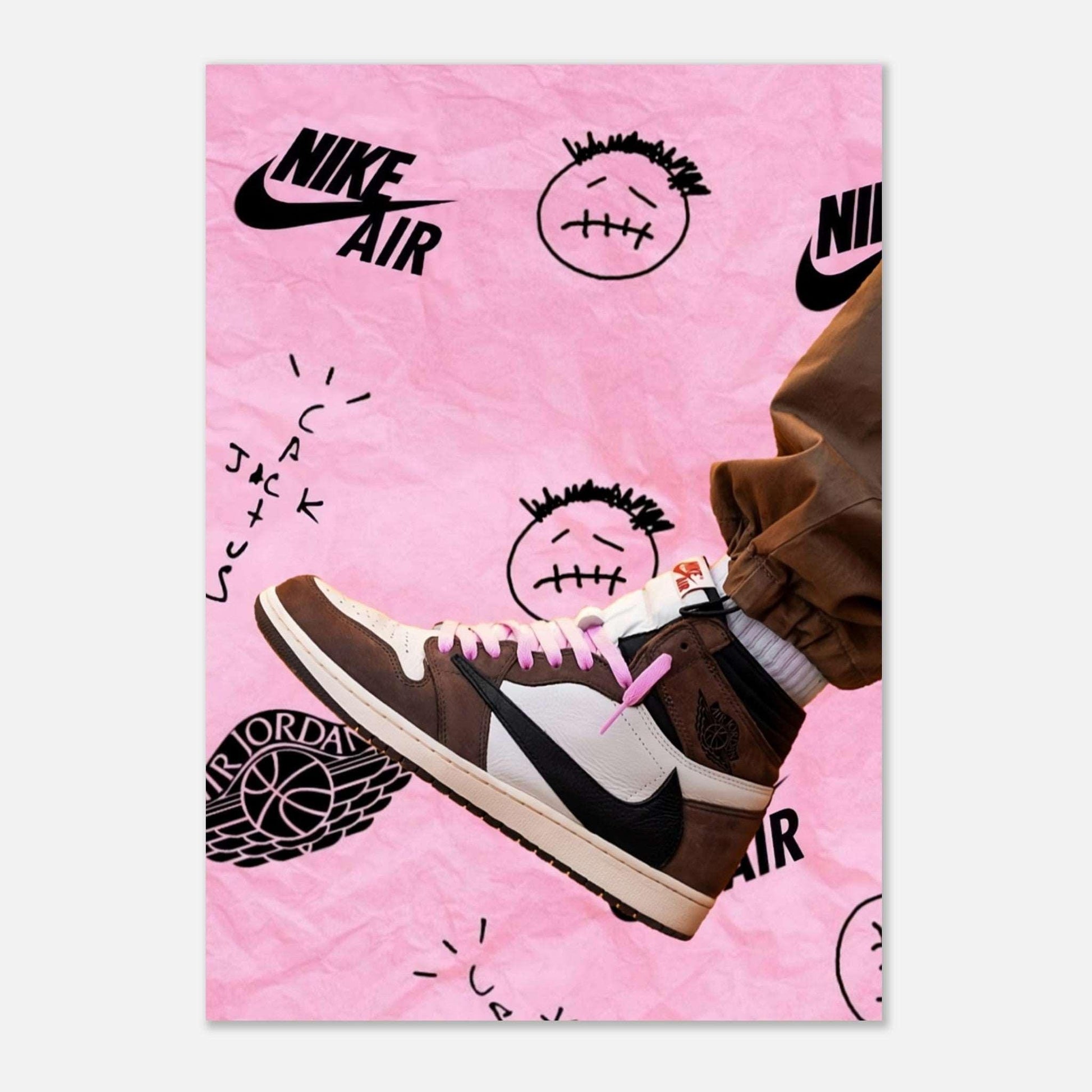 Travis Scott Jordan 1 Retro High OG SP -Poster