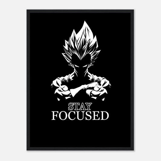 Stay Focused Goku -Poster