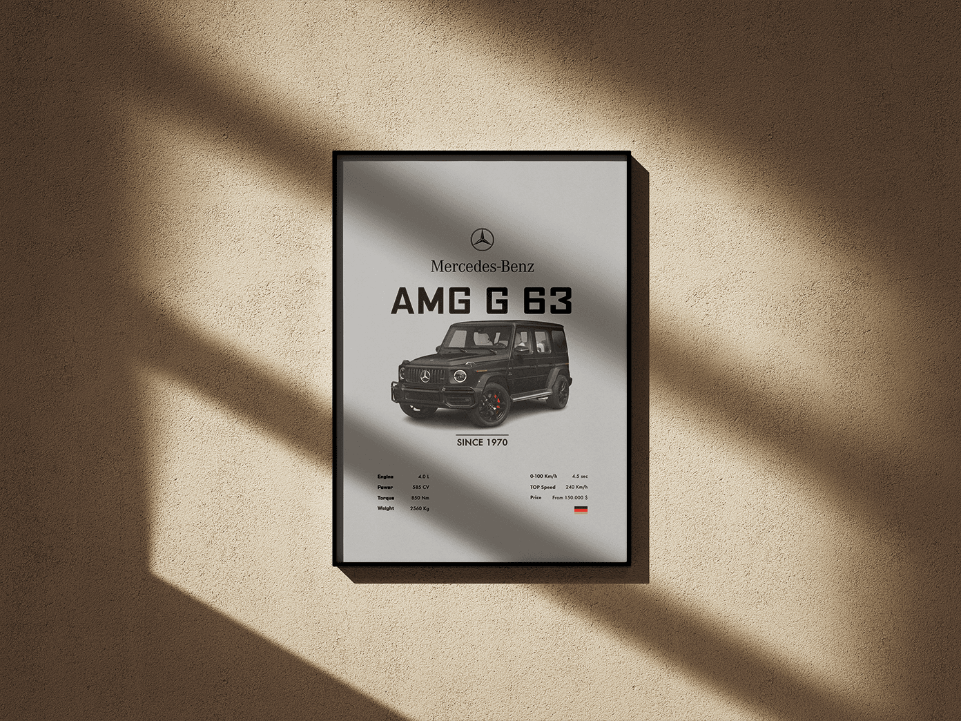 Mercedes Benz AMG G 63 - Go4Posters