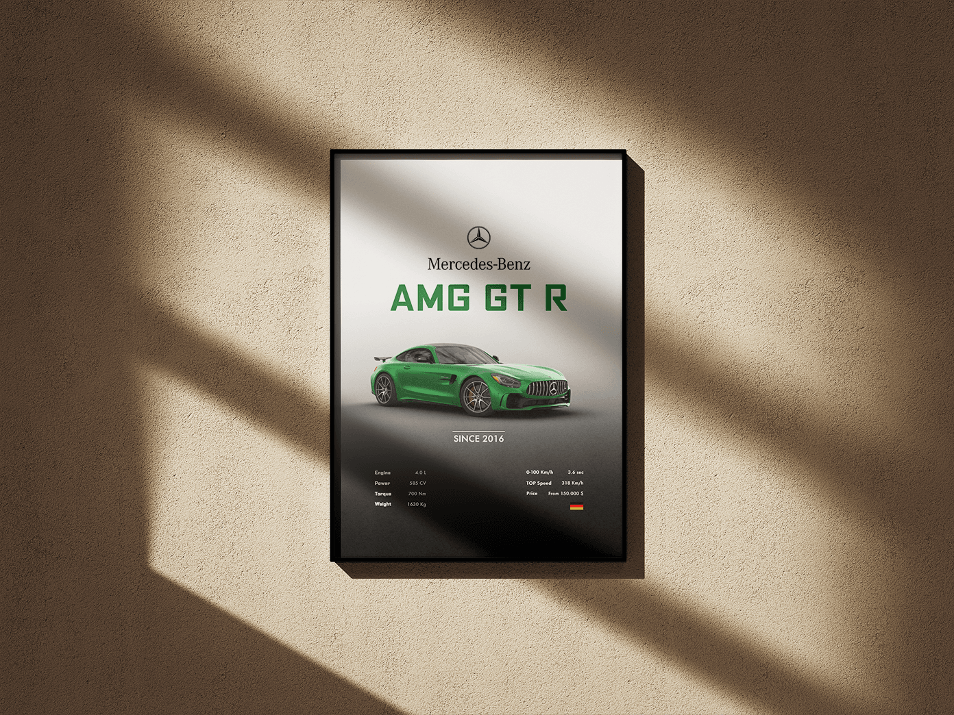 Mercedes Benz AMG GT R - Go4Posters