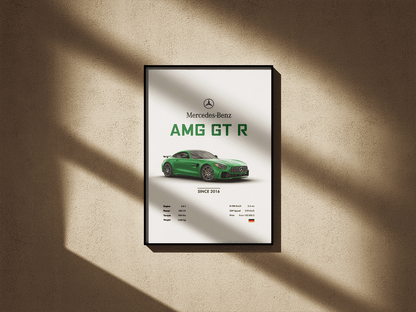 Mercedes Benz AMG GT R - Go4Posters