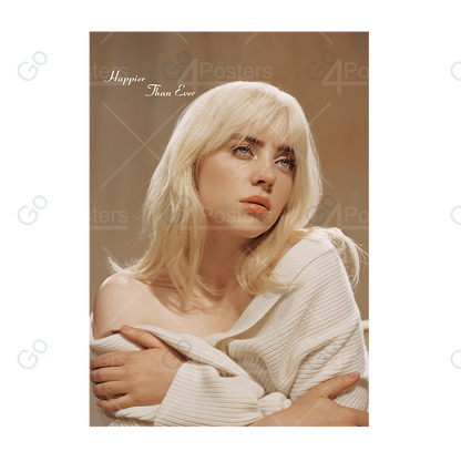 Billie Eilish - Happier Than Ever Album Poster