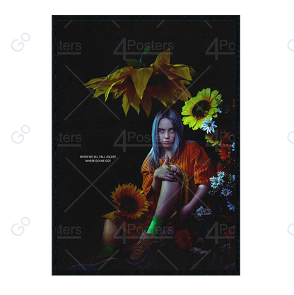 Billie Eilish - When We All Fall Asleep, Where Do We Go Poster