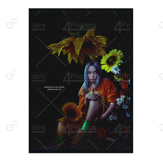 Billie Eilish - When We All Fall Asleep, Where Do We Go Poster