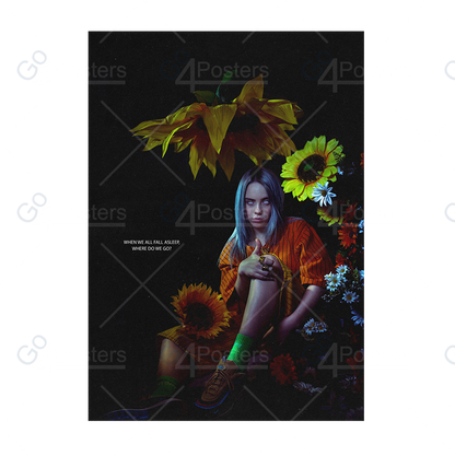 Billie Eilish - When We All Fall Asleep, Where Do We Go Poster