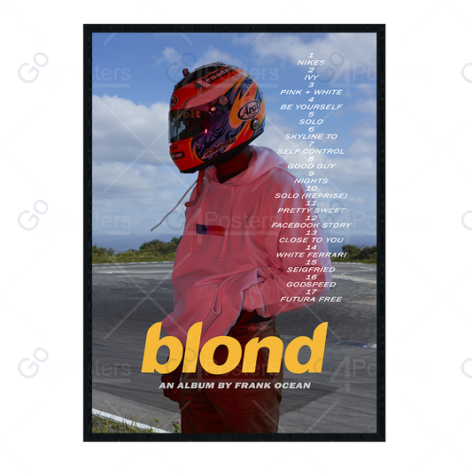 Frank Ocean Blond -Poster