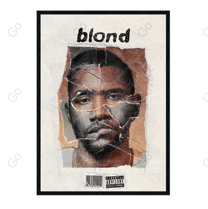 Frank Ocean Blond Paper Like - Poster