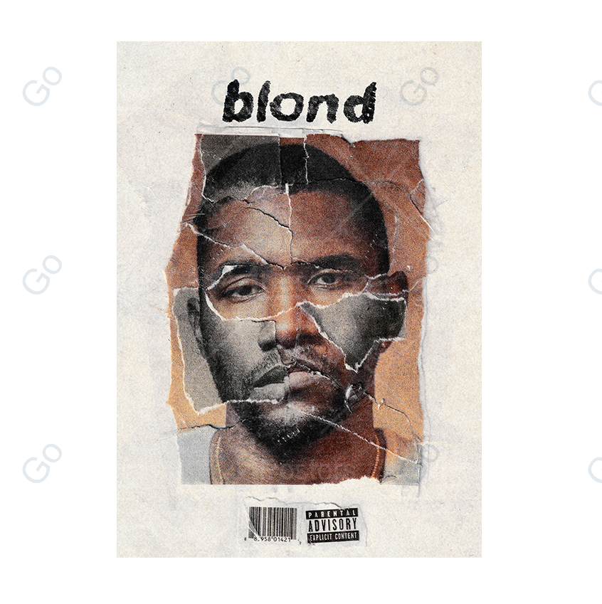 Frank Ocean Blond Paper Like - Poster