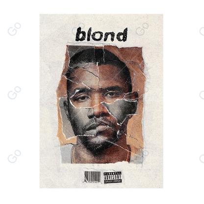 Frank Ocean Blond Paper Like - Poster