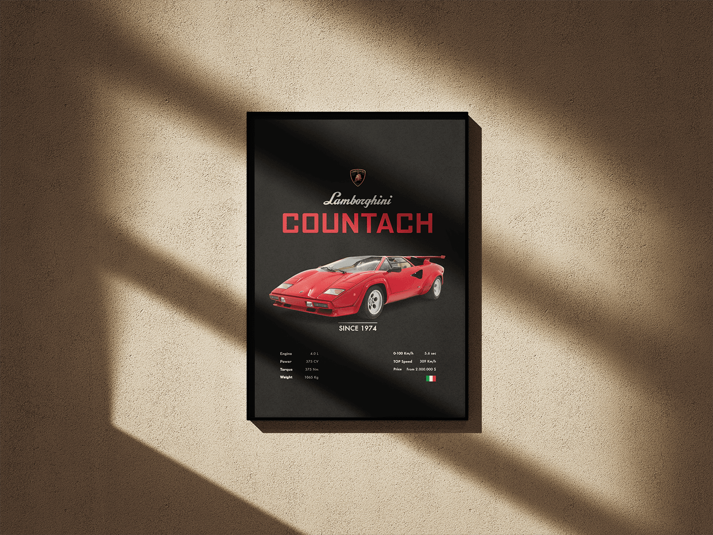 Lamborghini Countach - Go4Posters