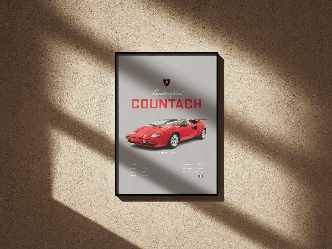 Lamborghini Countach - Go4Posters