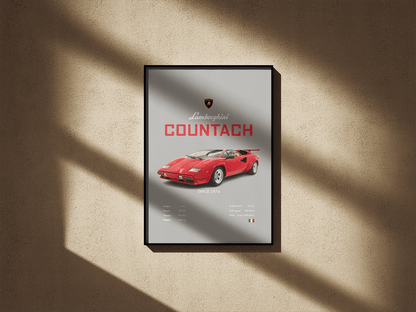 Lamborghini Countach - Go4Posters