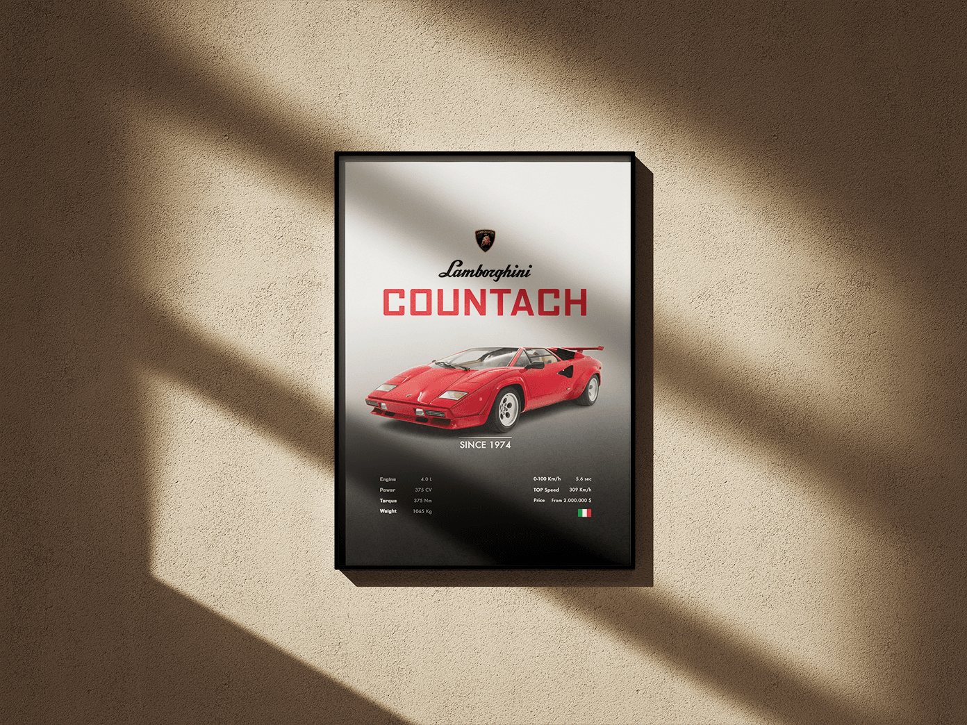 Lamborghini Countach - Go4Posters
