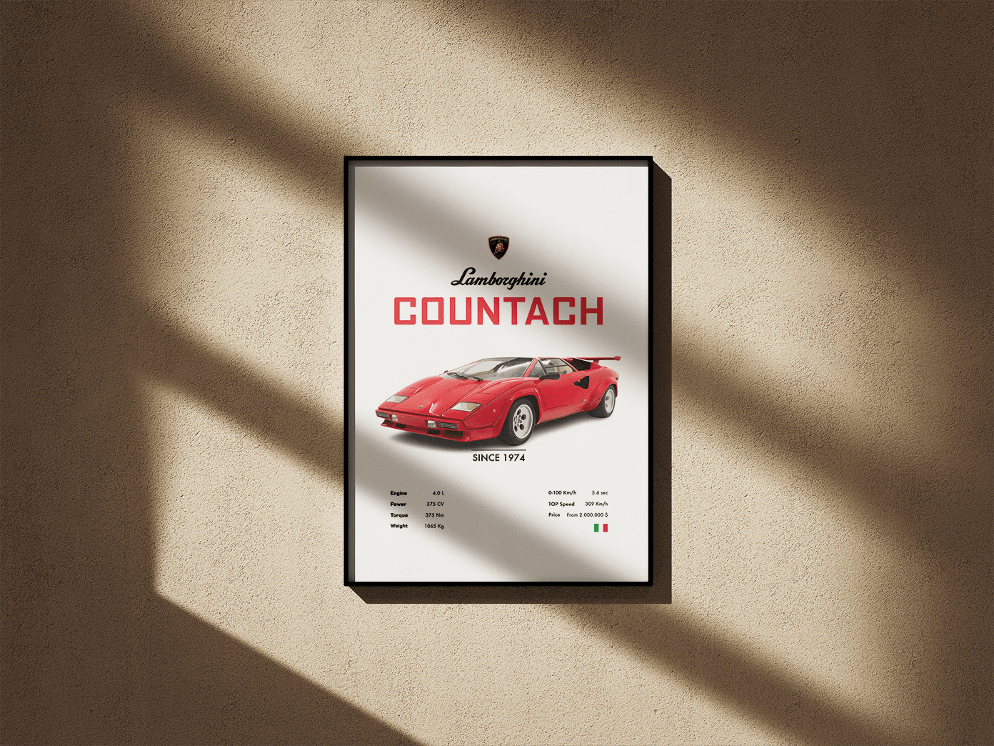 Lamborghini Countach - Go4Posters