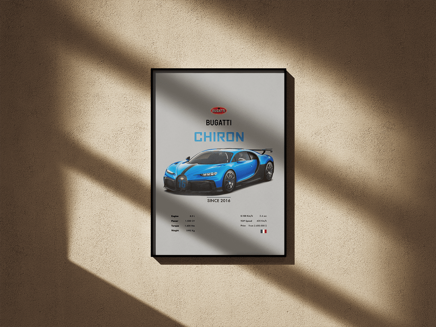 Bugatti Chiron - Go4Posters