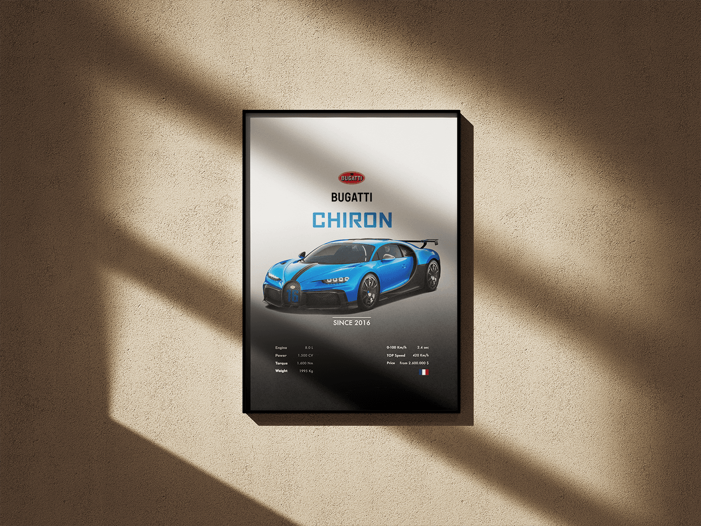 Bugatti Chiron - Go4Posters