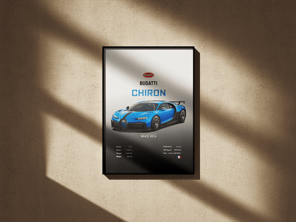 Bugatti Chiron - Go4Posters